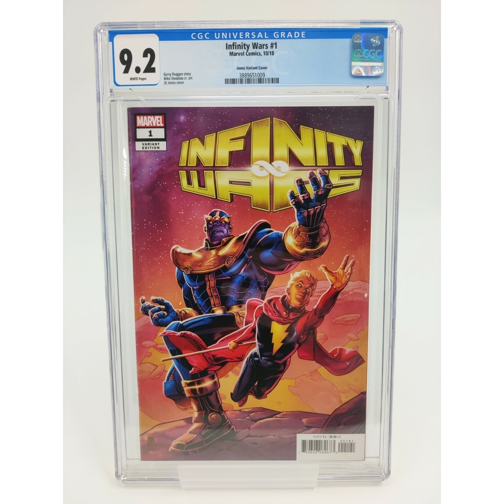 INFINITY WARS #1 JONES PROMO VARIANT - FIRST PRINT - MARVEL COMICS - CGC 9.2